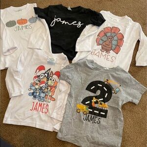 “James” Personalized Boutique Shirts